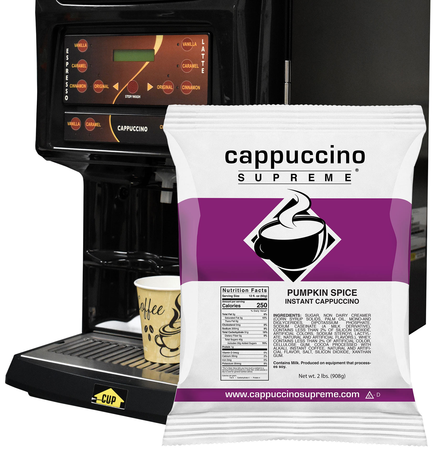Cappuccino and Hot Chocolate For your Cappuccino Machine Cappuccino