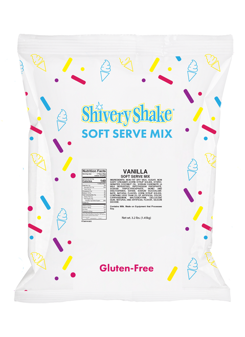 Shivery Shake Vanilla Soft Serve Mix