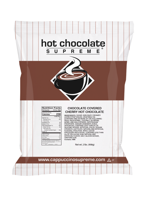 Chocolate Covered Cherry Hot Chocolate Supreme 2 Lb Bag