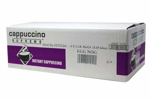 White Chocolate Caramel Instant Cappuccino Mix 6x2 Lb case