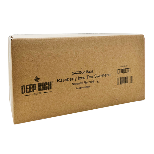 Deep Rich Raspberry Iced Tea Sweetener 24 x 256g Case