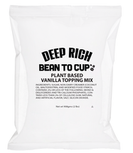 Deep Rich Bean To Cup Plant Based Vanilla Topping Mix