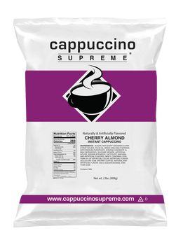 あめ★ Cappuccino Supreme® Cherry Almond Instant Cappuccino Mix