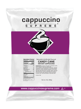 Cappuccino Supreme® Candy Cane Instant Cappuccino Mix