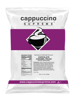 Chocolate Caramel Pecan Instant Cappuccino Mix