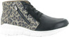 Soft Black Leather/Cheetah Suede/Black Luster Leather