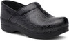 Black Tooled Leather
