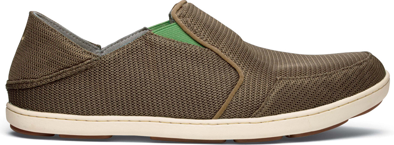 Olukai Men’s Nohea Slip On Loafers / Size-M 10.5 Olukai Nohea Mesh Slip On Casual Shoes Outdoor Gray 10.5 main image 2