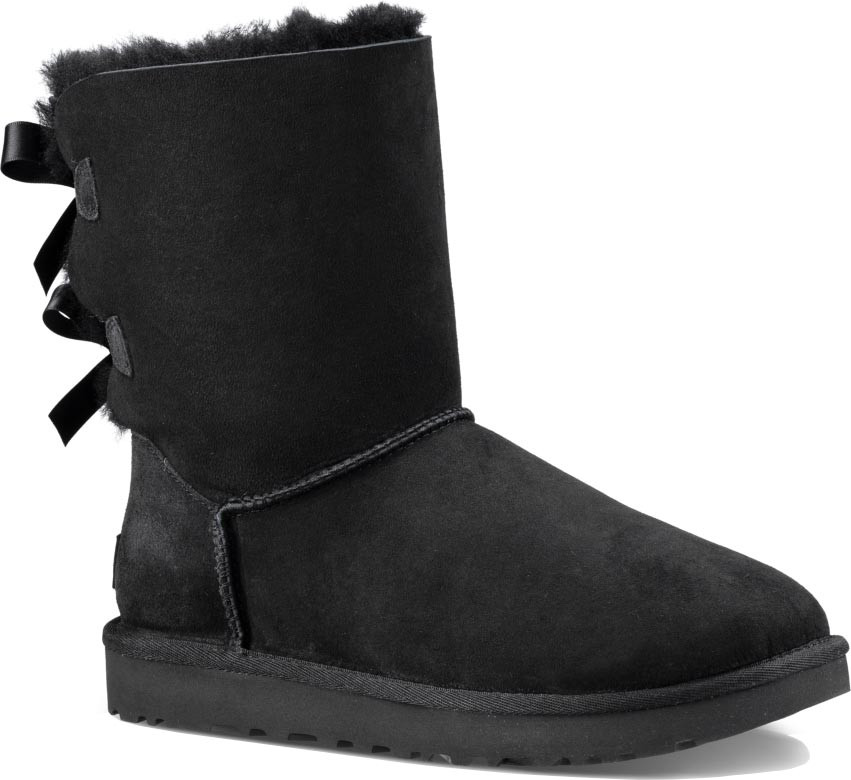 Grey Uggs Bow In Front UGG Women's Bailey Bow II FREE