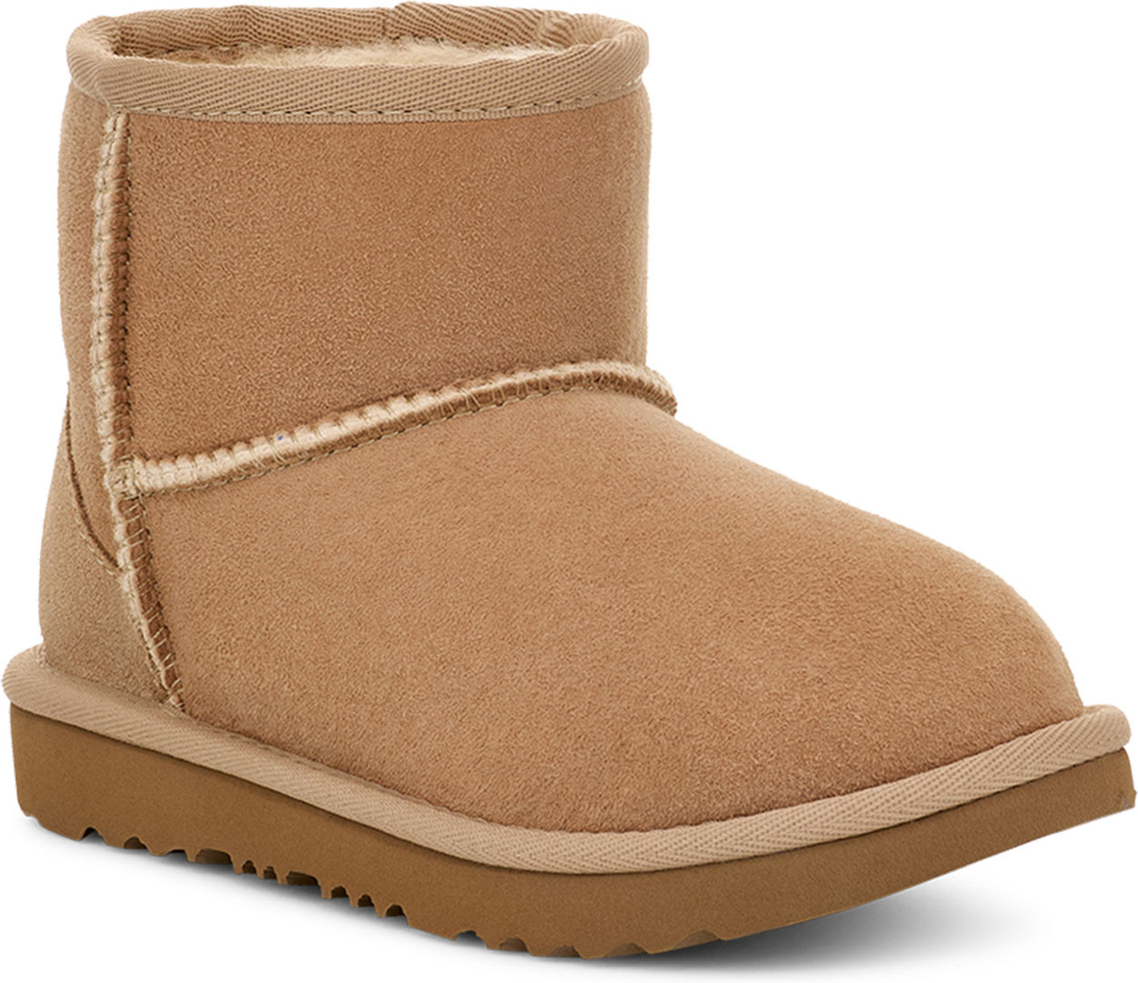 UGG Kids Tan Boots UGG Classic Ultra Mini Boots Grade-School – DTLR main image 2