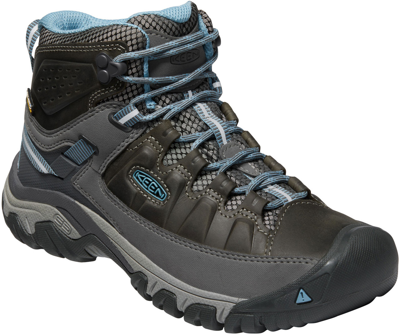 KEEN Men\'s Targhee 3 Low Height Waterproof Steel Grey Captains Blue KEEN Men main image 2