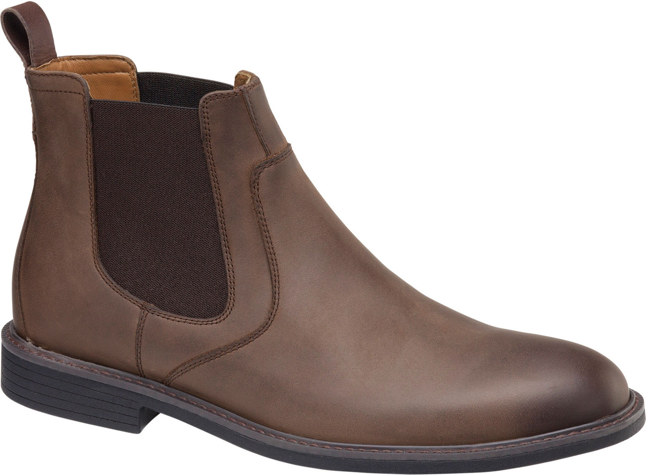 Johnson and Murphy Chelsea Boots (Mens US 10) Johnston & Murphy Mens Size 8M Blue Suede Pull On Casual  main image 2