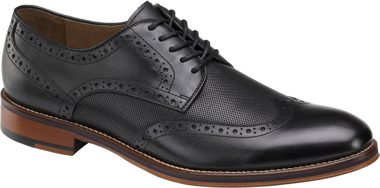 Johnston & Murphy Conard Embossed Wingtip - FREE Shipping & FREE ...