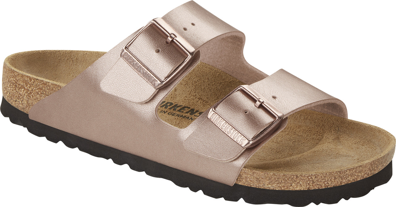 Birkenstock Arizona Narrow (Women) - Metallic Copper – The Heel Shoe Fitters