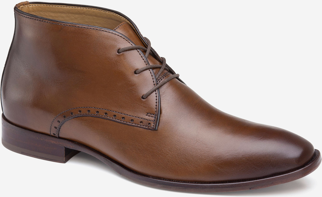 Johnston & Murphy Men's Mcclain Chukka Boots - Taupe - 13M