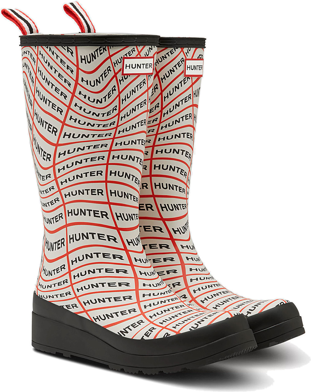 Logo hot sale hunter boots