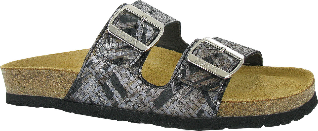 Naot Santa Barbara Leopard Print Suede Slide Sandals 42 Cork Footbed Israel Naot Santa Barbara - FREE Shipping & FREE Returns - Women main image 4