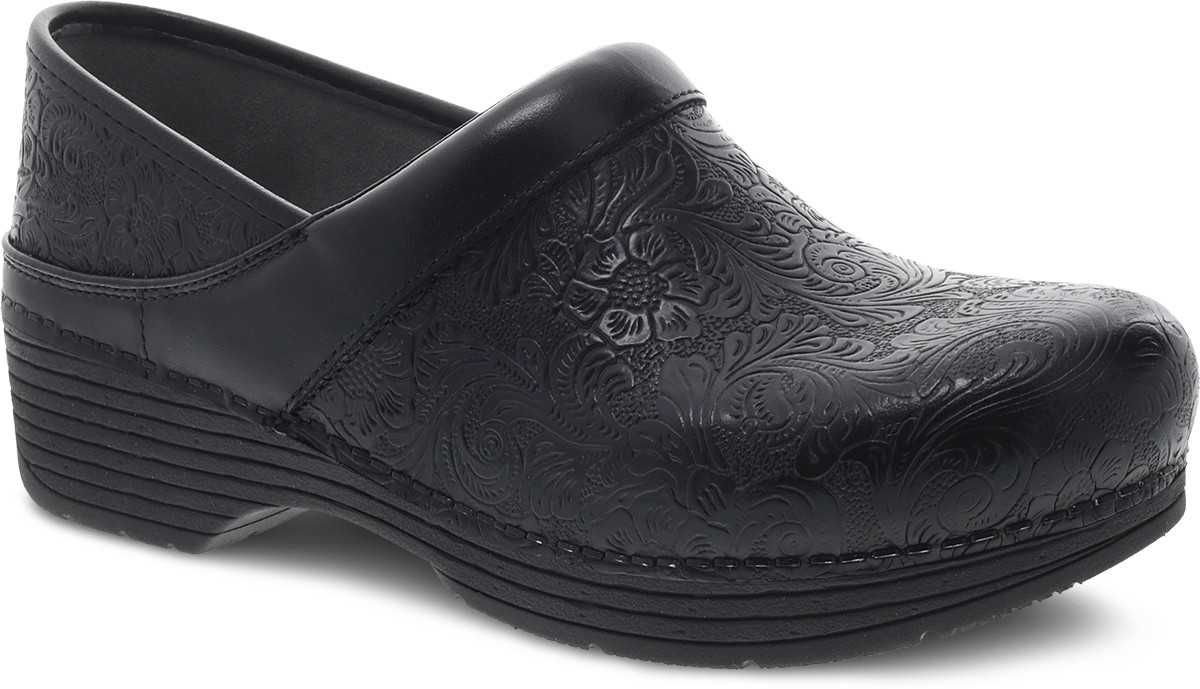 ダンスコ LT PRO /Black Floral/38 Dansko LT Pro - FREE Shipping & FREE Returns - Women's Clogs & Mules