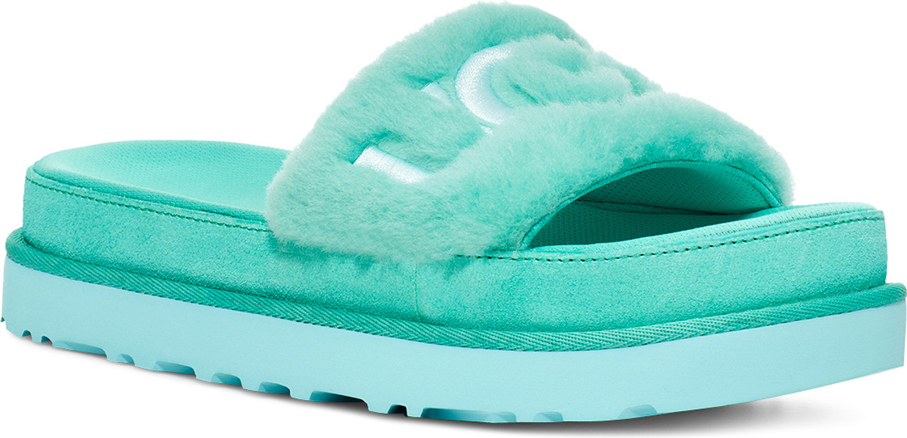 UGG Women's Laton Fur Slide - FREE Shipping & FREE Returns 