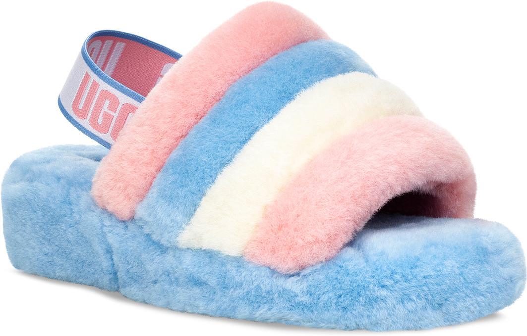 Ugg Pride Ugg Fluff Yeah Slide Men Pride Collection Ugg Slides