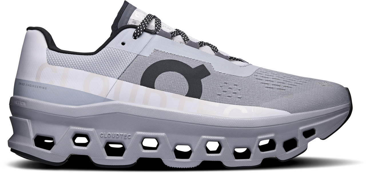 On Cloudmonsterシューズ US10 ホワイト/グレー Women's Cloudmonster | White & Grey | On Japan