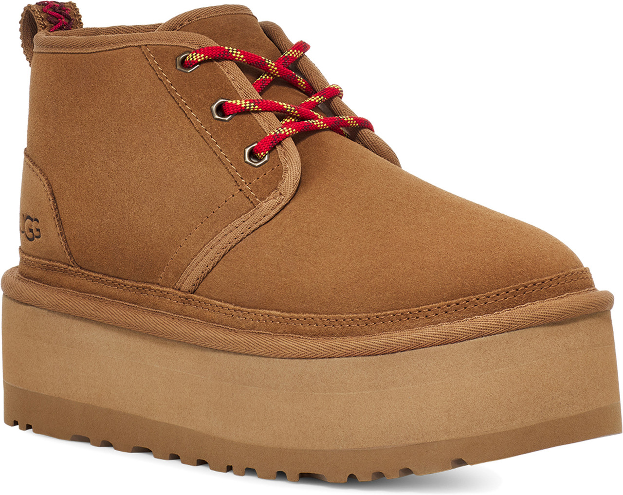 Womens UGG® Neumel Platform Chukka Boot - Chestnut