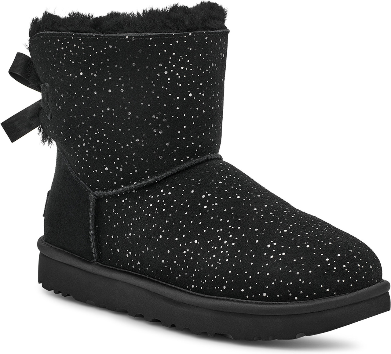 UGG Women's Mini Bailey Bow Metallic Spots - FREE Shipping u0026 FREE Returns -  Women's Boots