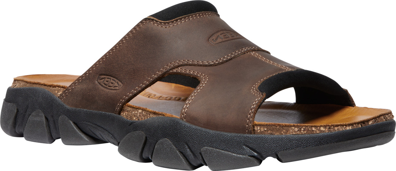 KEEN Men's Newport Leather Sandal in Bison Brown – V&A Bootery INC