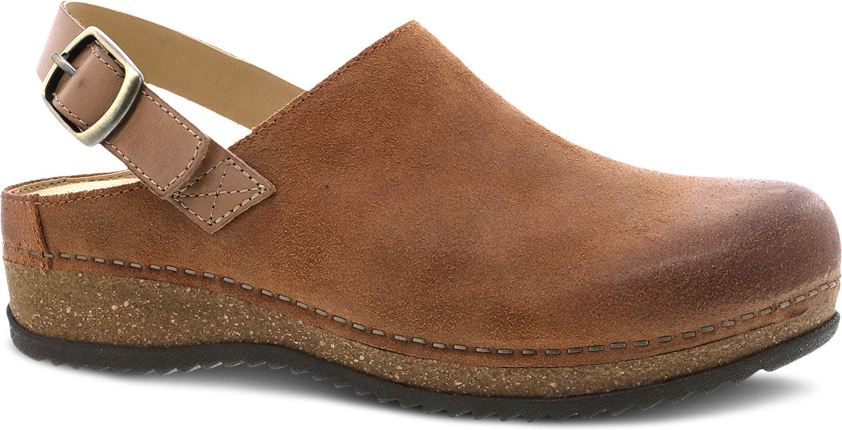 Bottes Femme Dansko McKenzie En Cuir Marron Shearling - Beige - Légeres