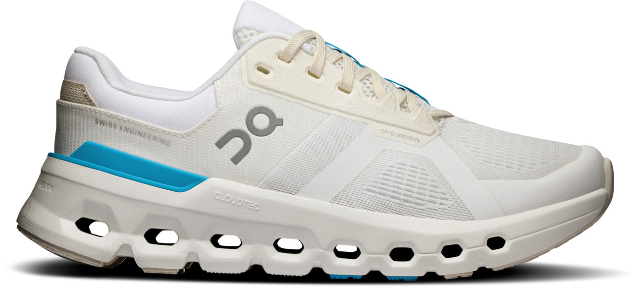 On Running CloudRunner 2 Men\'s Running Shoes - White with Green Accents ON RUNNING W. CLOUDRUNNER 2 WHITE/GREEN main image 2