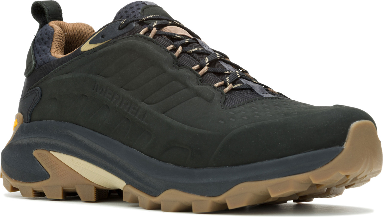 Merrell Men\'s Brown and Black Athletic Shoes Merrell Moab Speed 2 LTR Waterproof Men main image 3