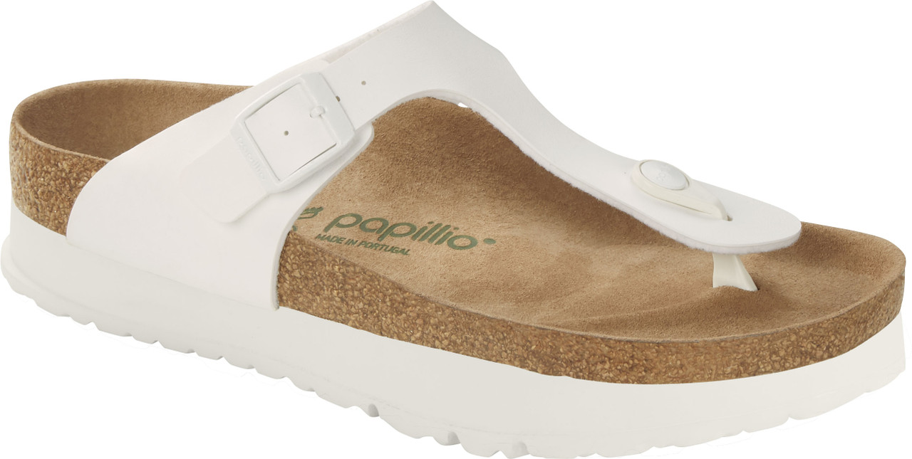 【専用】BIRKENSTOCK パピリオGizeh Flex Platform Gizeh PAP Flex Platform Nubuk Leather Eucalyptus | BIRKENSTOCK