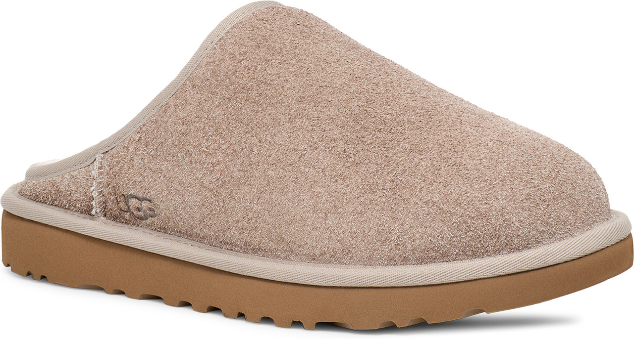 UGG Men's Classic Slip On Shaggy Suede - FREE Shipping