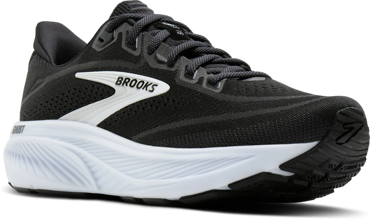 Brooks Ghost black pearl oyster men laced lightweight running shoes sneakers 11 Brooks - Brandclub - Brooks Men main image 2