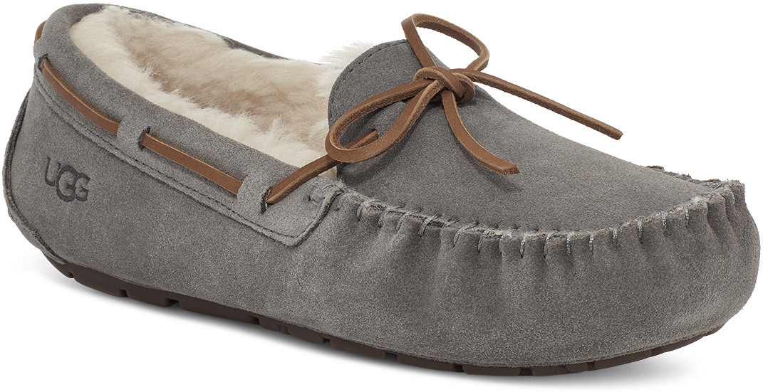ugg women's dakota slipper tobacco Slippers Womens 7 Moccasin Tan Leather Lace Up Casual Comfort Flats born founder envisioned it would happen UGG Dakota Women's - Pewter