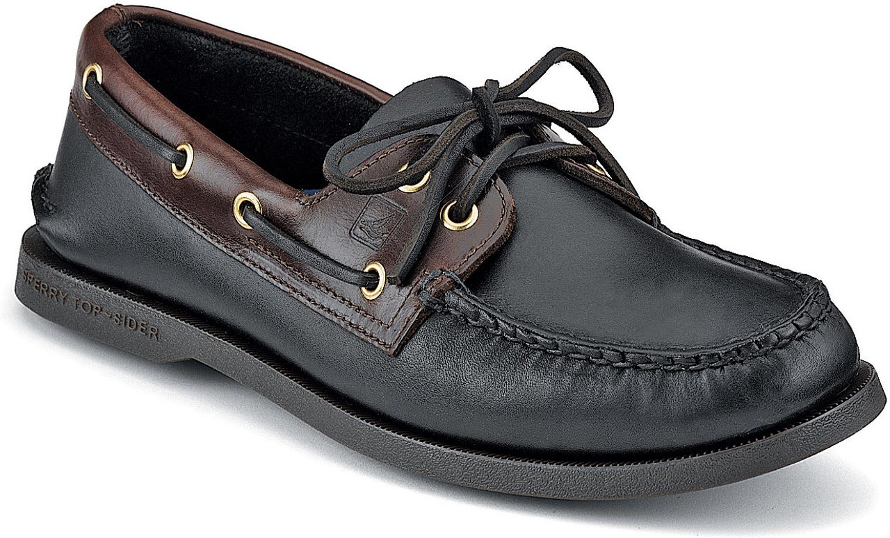 Sperry Men's Gold Leather and Suede Boat Shoes | Dillard's