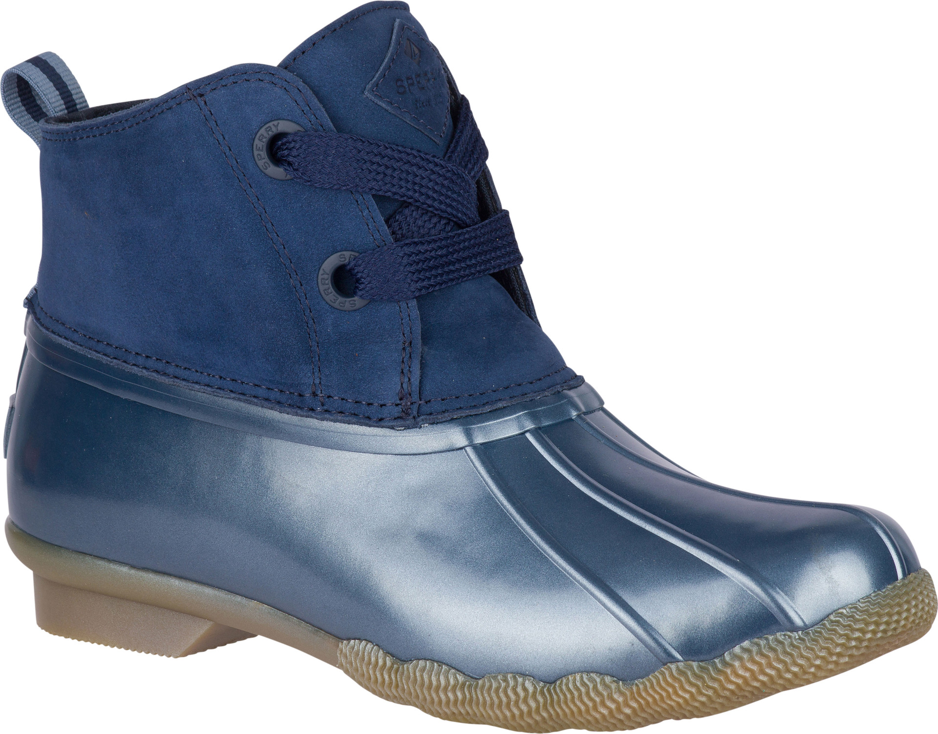 sperry 2 eye leather duck boot