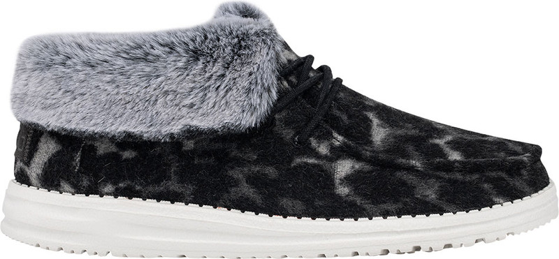 Abstract Grey Leopard