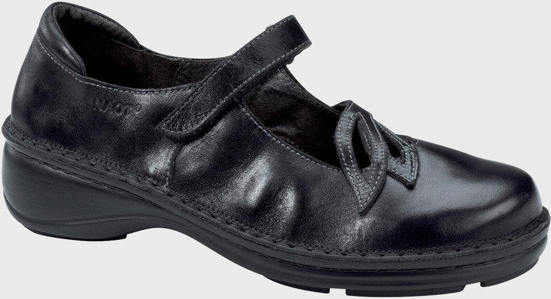 Black Madras/Black Patent Leather