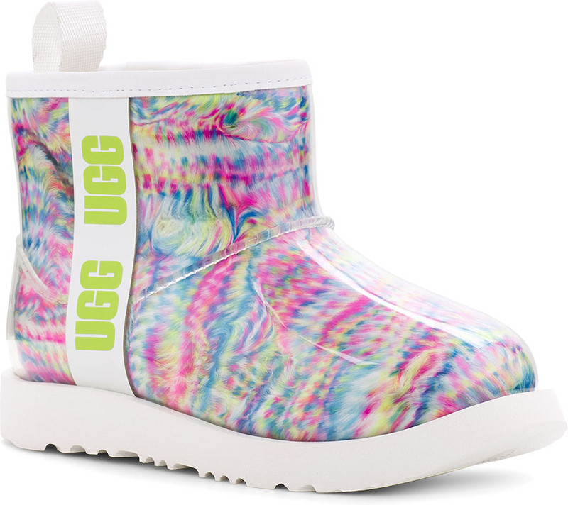 UGG Kids Classic Clear Mini Pixelate - FREE Shipping & FREE