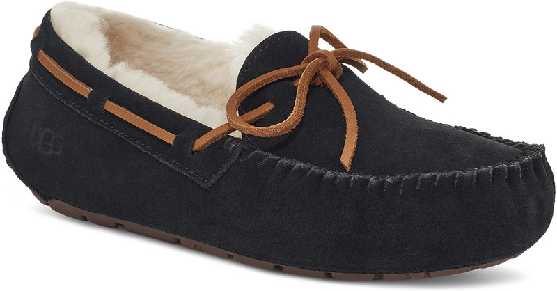 UGG Dakota モカシン ブラック 24センチ UGG アグ モカシン DAKOTA（ダコタ） 26.0cm ブラック - 中古