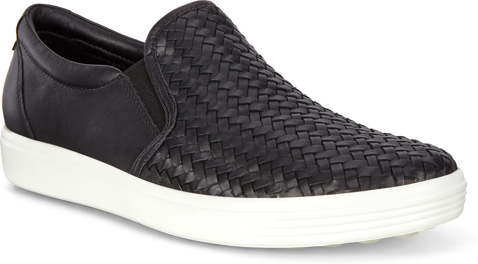 ECCO Women's Soft 7 Woven II Slip-On - FREE Shipping & FREE Returns ...