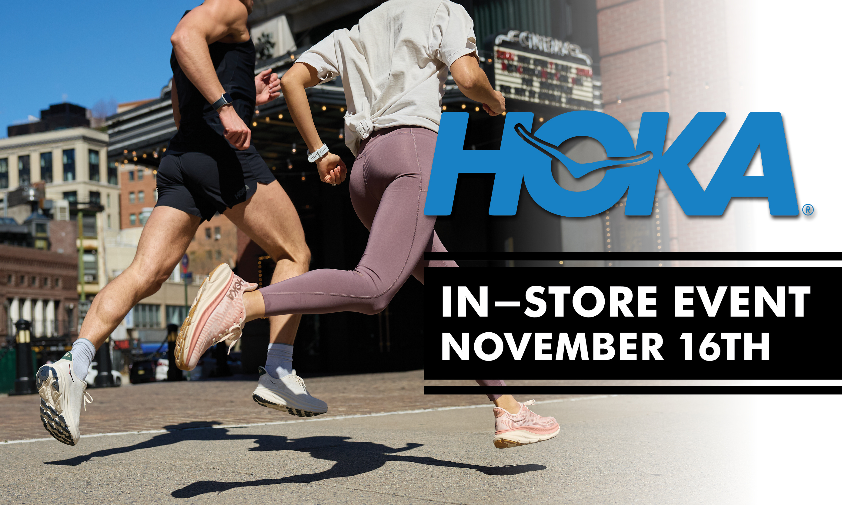 Hoka in-store event November 16th