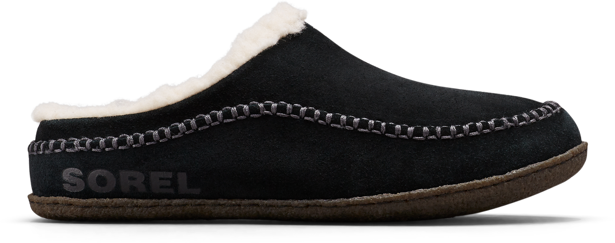 Sorel Falcon‎ Ridge II Slip On Fur Lined Shoes Quarry/Black Men\'s Size 9 Sorel Men main image 3