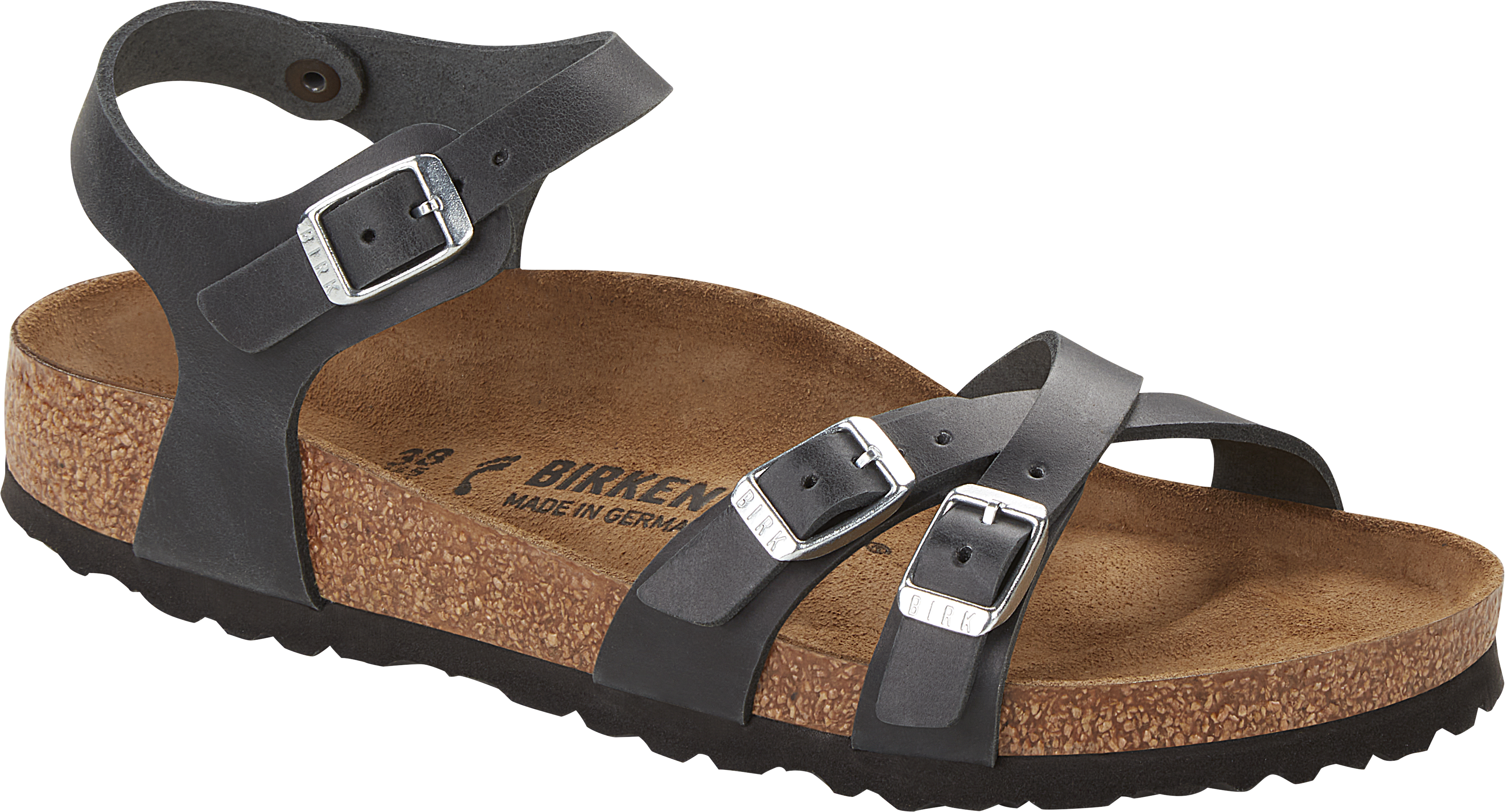 ほぼ新品美品BIRKENSTOCK ブラック 37(24cm) Birkenstock Boston Exquisite black leather