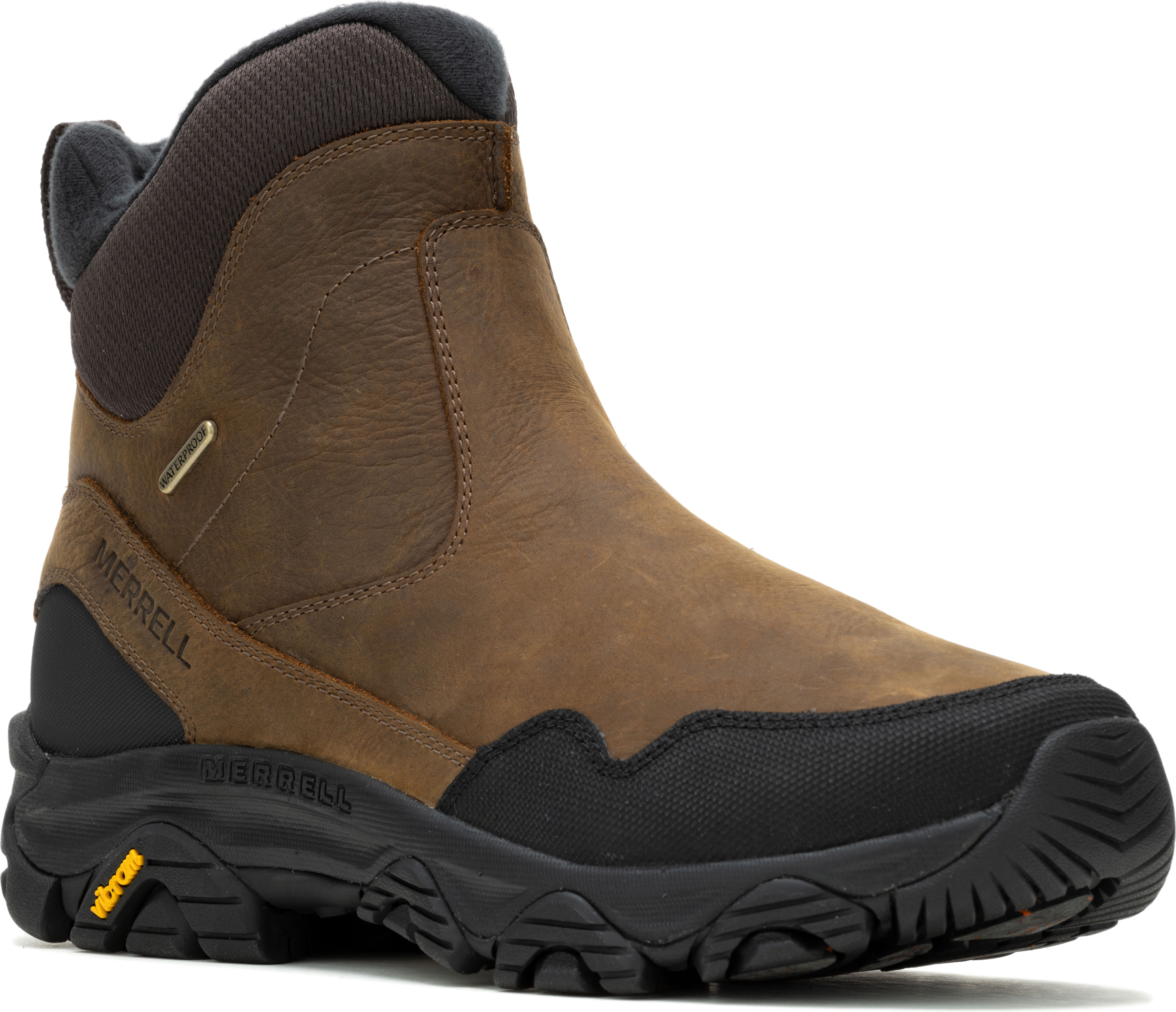 国内配送 MERRELL Ws COLDPACK 3 THERMO MOC WP BLACK Men's Coldpack 3 Thermo Moc Black – Tradehome Shoes
