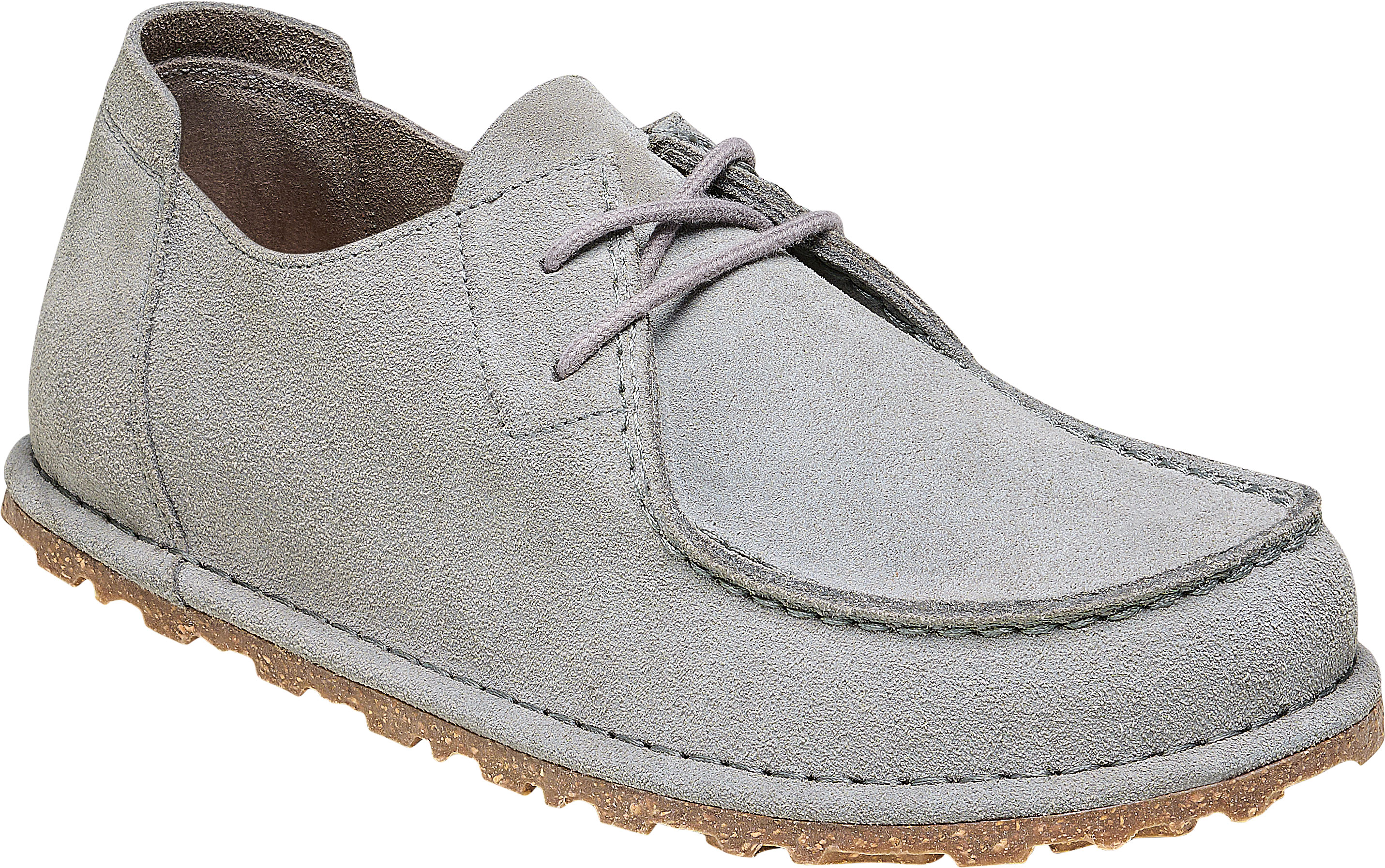 Birkenstock Men’s Utti Lace Suede Leather In Basalt Gray Color (Size 43). Birkenstock Men main image 3