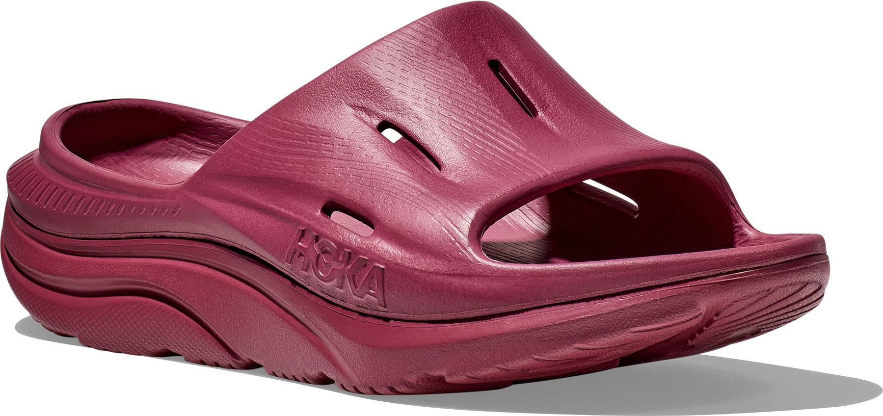 Hoka Ora Athletic Slide Red Men’s Size 14 Sandals Hoka Ora Recovery Slide Sandals Athletic Training Flip Flops  main image 2