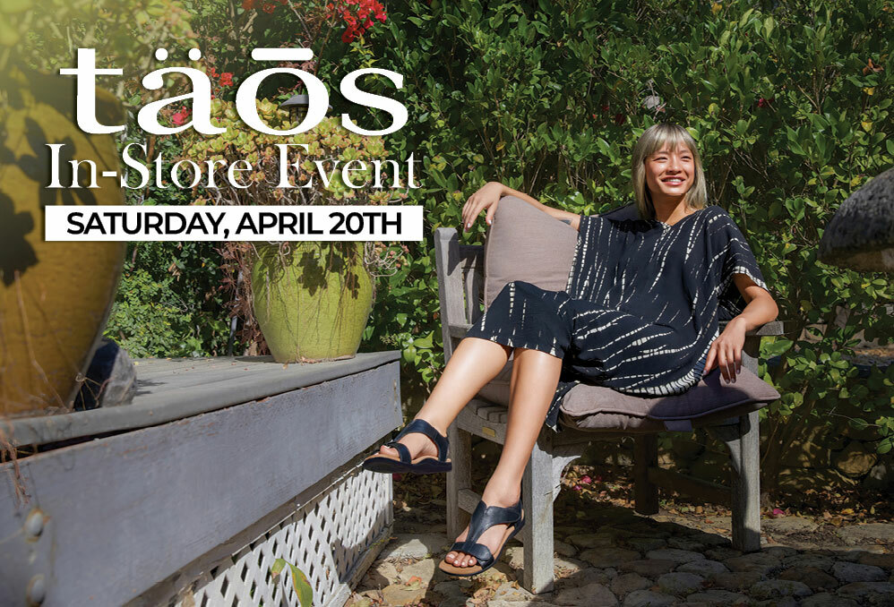 Taos In-Store Event - Saturday, April 20, 2024.