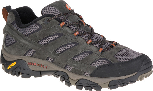 Merrell Moab 2 Vent Mens 11 Wide Grey Red Hiking Shoes J06023W Merrell Men main image 2